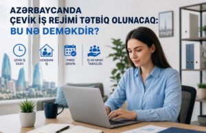 Çevik iş qrafiki tətbiq olunacaq