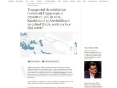 Rumıniya mətbuatı: Trans-Xəzər dəhlizində yükdaşımalar 30 faiz artıb, Azərbaycan və Qazaxıstan donanmalarını genişləndirirlər