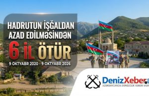 Hadrut qəsəbəsinin işğaldan azad edilməsindən altı il ötür